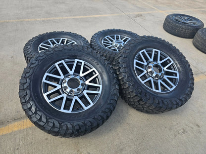 20" Ford F-250 F-350 OEM 10104 LARIAT rims wheels BFG KM2 37"