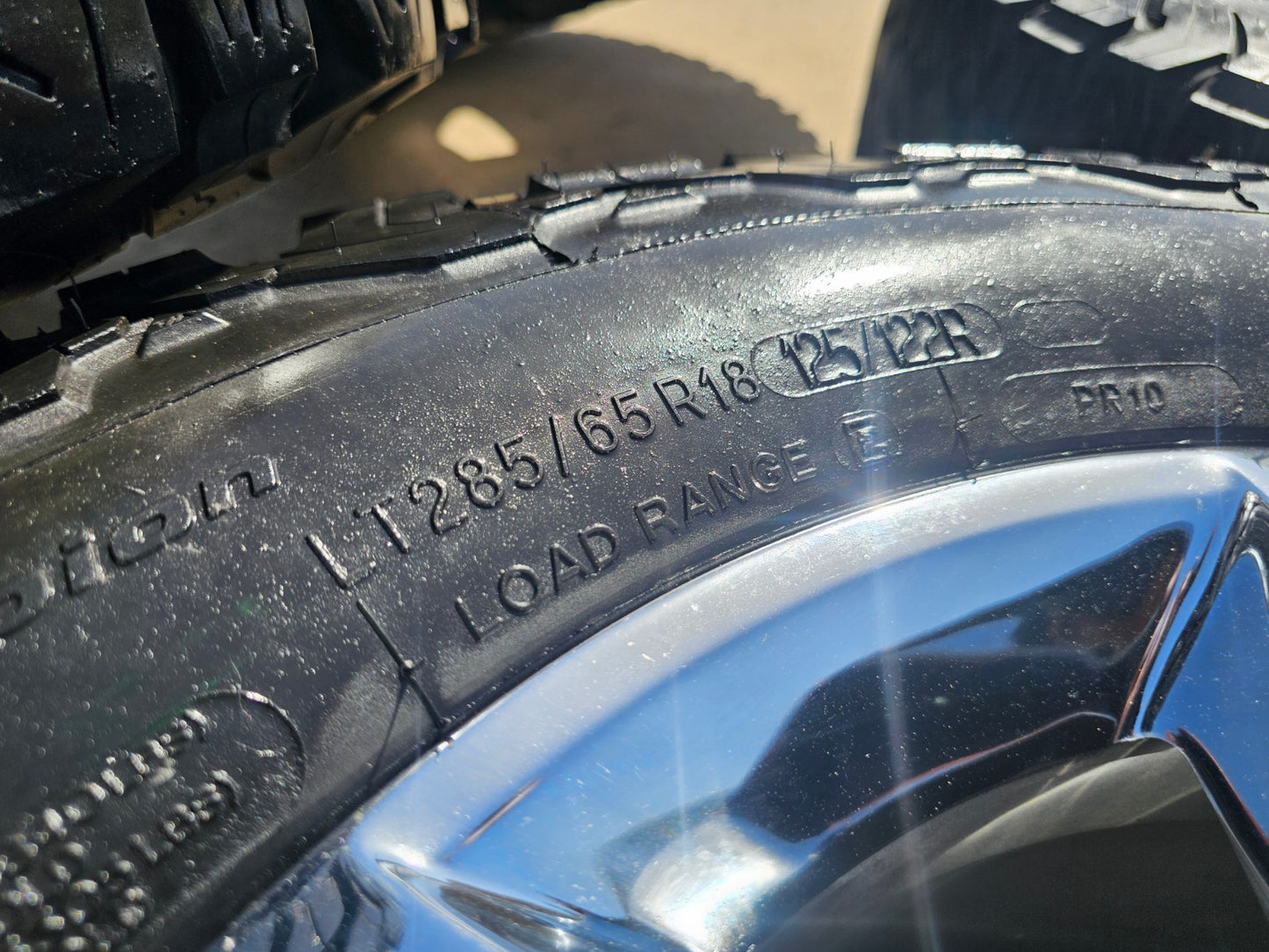 18" GMC Sierra AT4X Chevy Silverado 2500 3500 OEM wheels rims SET RIM# 5702 BFG
