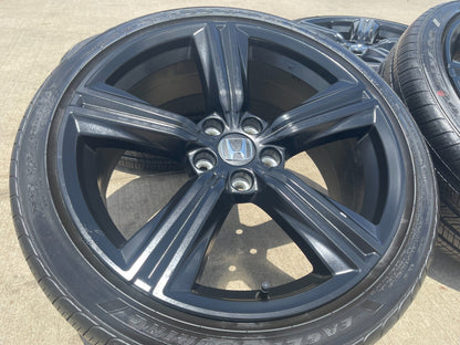 19" Honda Accord OEM Black Sport wheels rims 60307 190340 Civic 2023 2024 2025