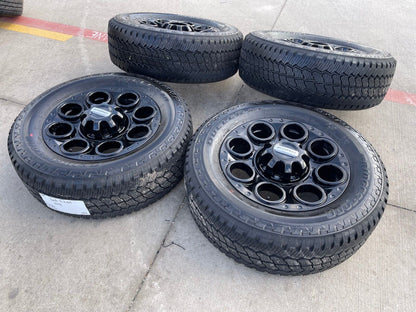 20" Ford F-250 F-350 OEM black Lariat 10299 10484 wheels rims 2023 2024 2025 NEW