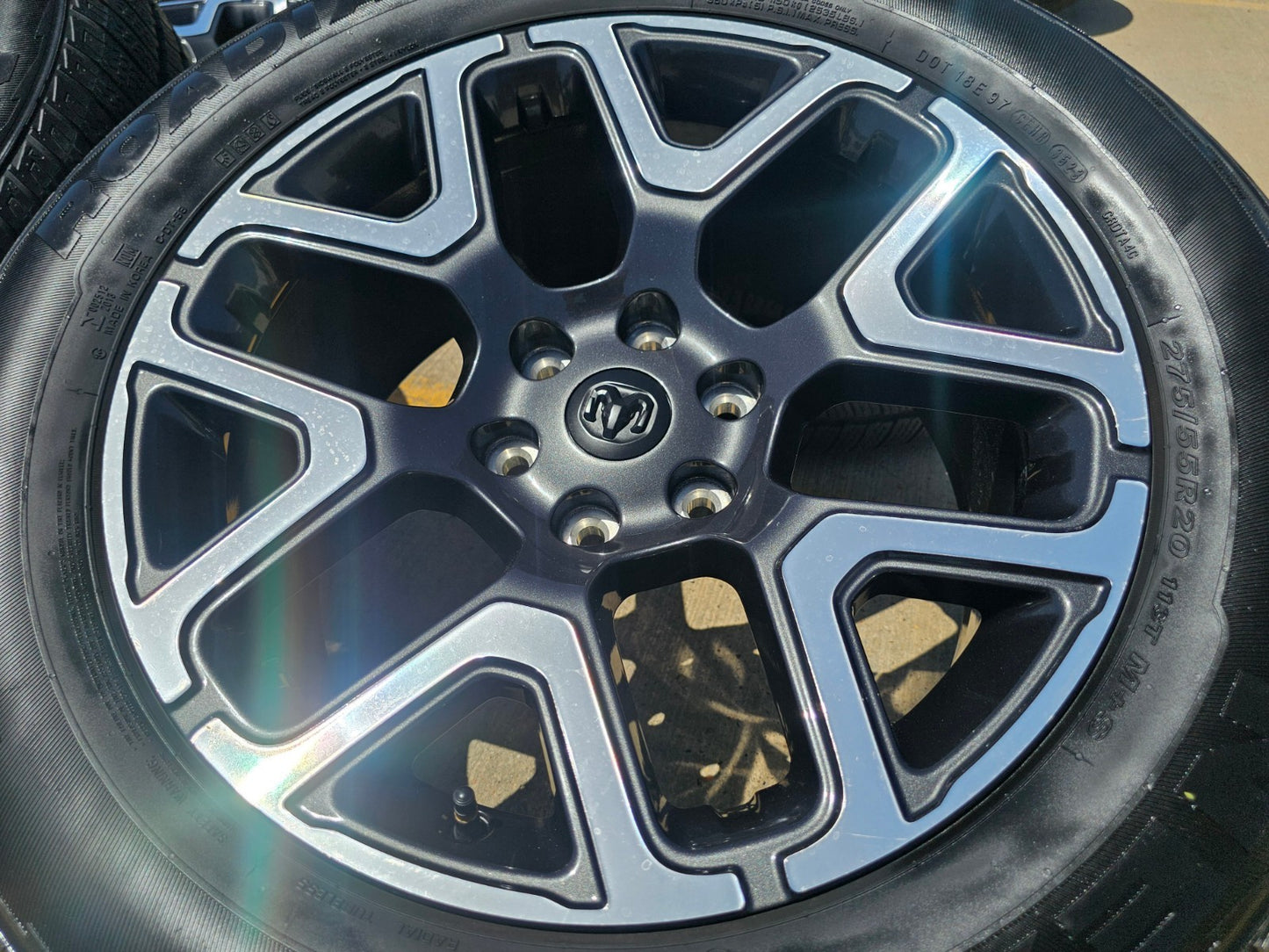 20" Dodge Ram 1500 OEM 94059 Laramie wheels rims 68583860AA SET NEW