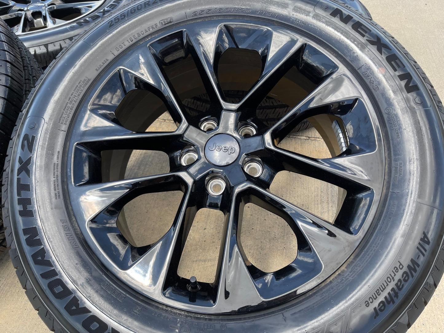 (5) 20" Jeep Wrangler HIGH ALTITUDE 9262 96902 OEM wheels rims Gladiator NEW