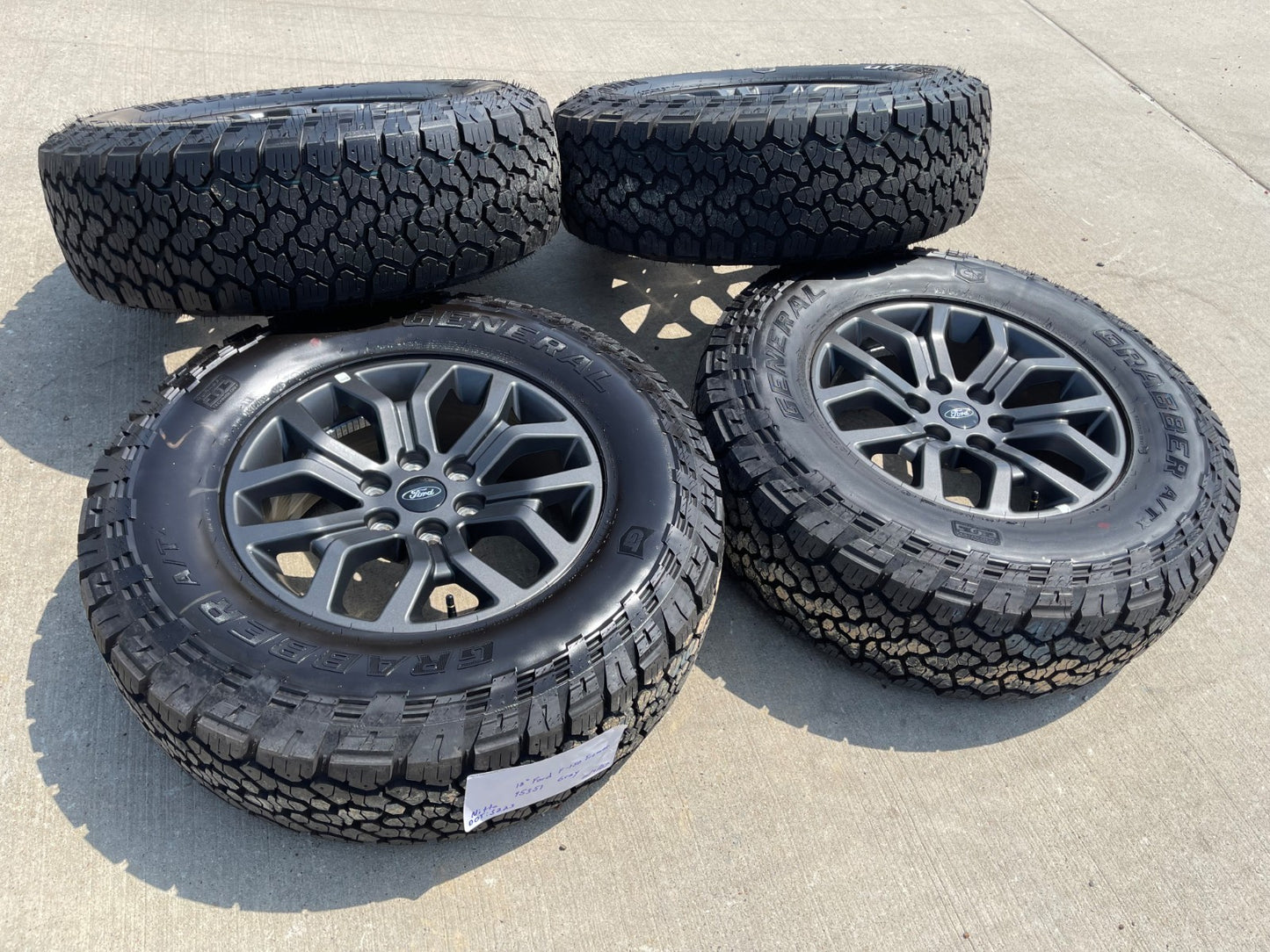18" Ford F-150 TREMOR OEM rims wheels 10342 95351 SET Expedition GENERAL NEW