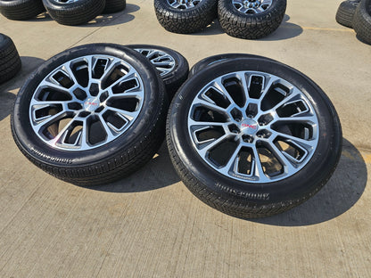22" GMC Yukon Sierra DENALI OEM wheels rims Tahoe 2024 2025 2026 NEW