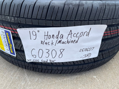 19" Honda Accord OEM Sport wheels rims 60308 SET 2024 2025 2026 GOODYEAR NEW