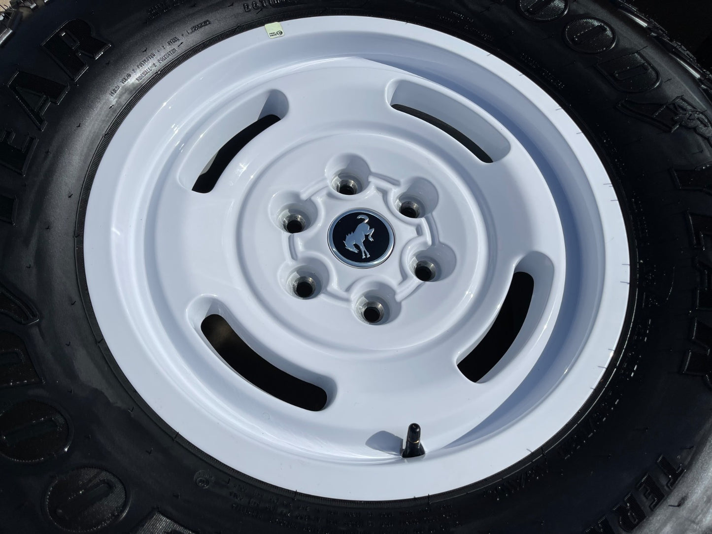 17" Ford Bronco HERITAGE Stroppe Edition 10463 OEM wheels rims white SET NEW 35"