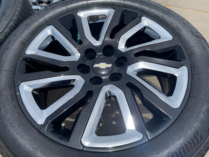 22" Chevy Tahoe Suburban OEM 5907 5901 wheels rims Silverado tires