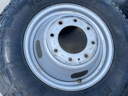 (6) 17" Ford F-350 Dually OEM rims wheels 3615 99016 tires SET A/T