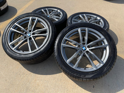 19" BMW X1 X2 X3 X4 OEM 86350 Series 698M SET wheels rims tires