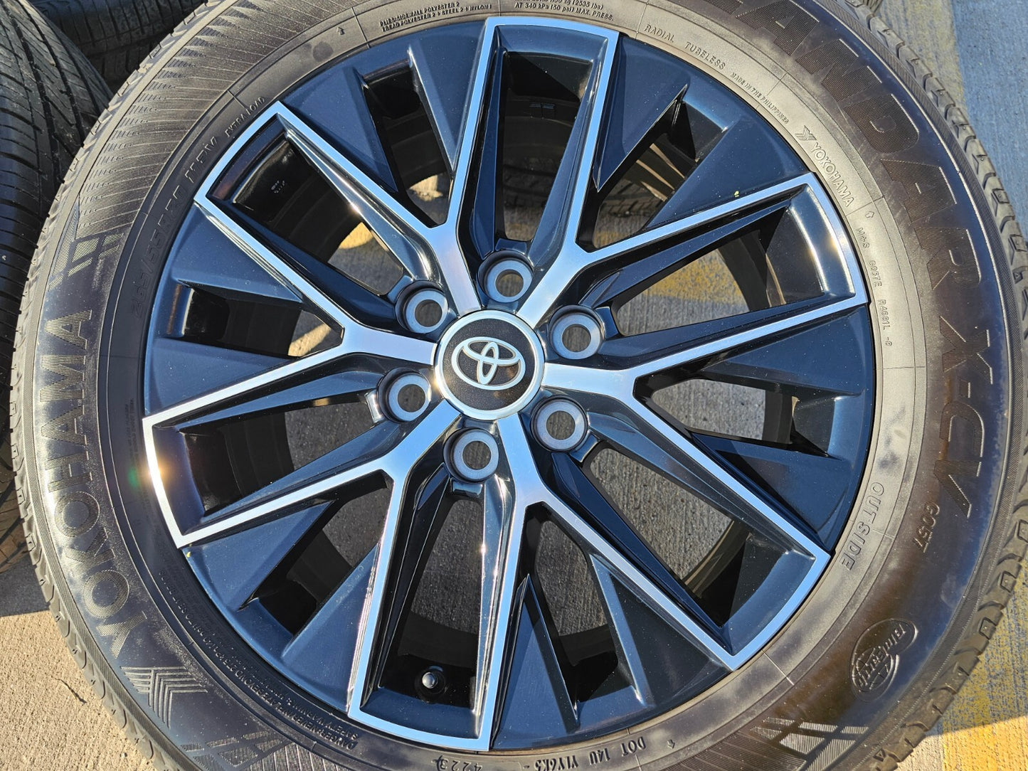20" Toyota Land Cruiser Tundra OEM wheels rims 10545 Lexus GX550 LX600 2025 2026