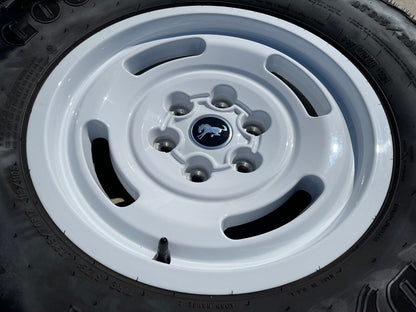 17" Ford Bronco HERITAGE Limited Edition wheels rims white 35" NEW 2024 2025