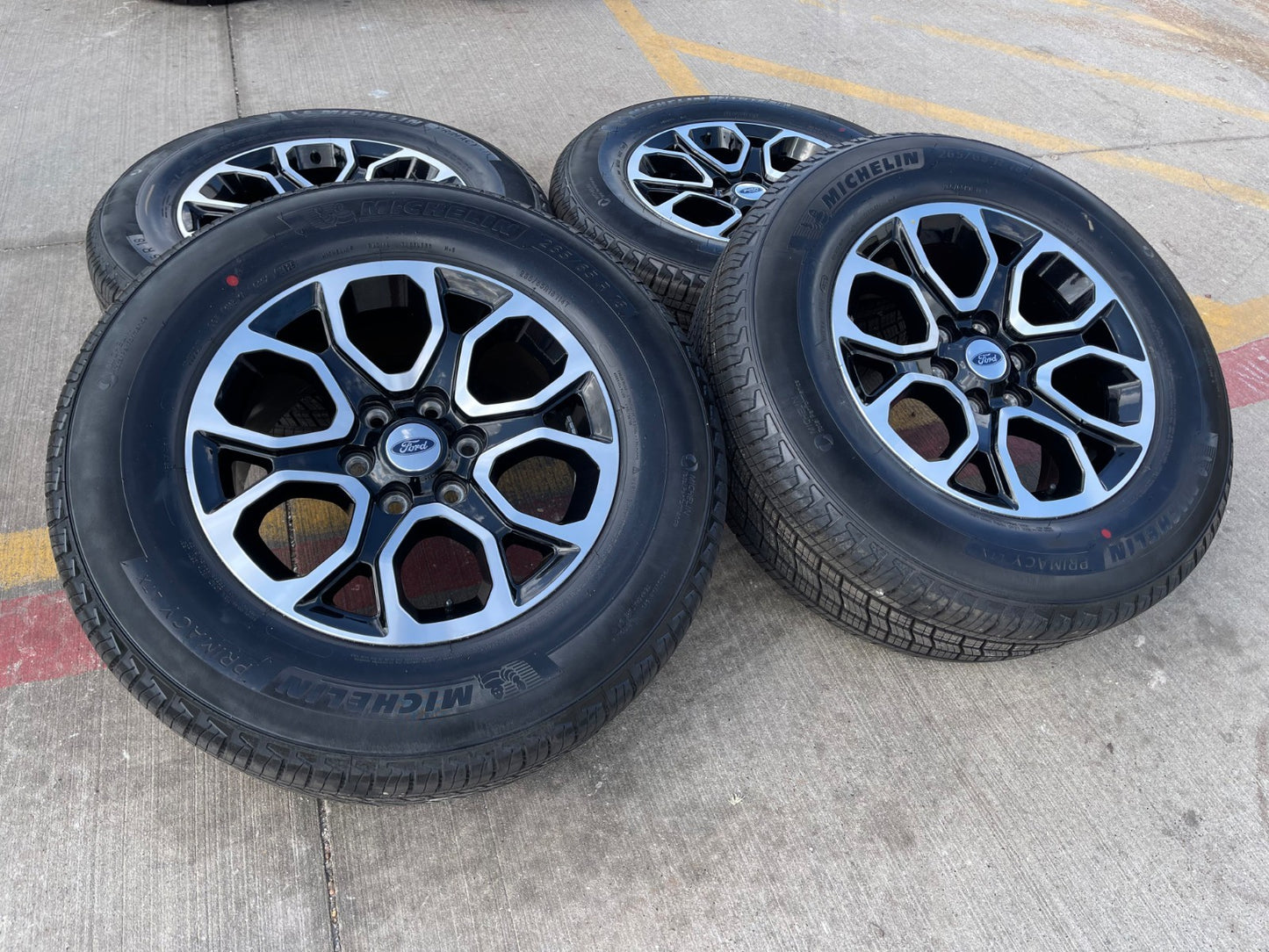 18" Ford F-150 OEM rims wheels 10438 Expedition 2024 2025 2026 2027 MICHELIN NEW