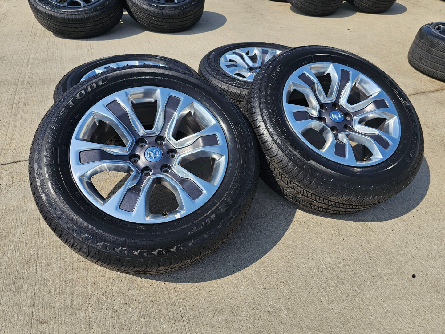 20" Dodge Ram 1500 OEM Laramie Long Horn 2678 2682 wheels rims 2024 2025 NEW