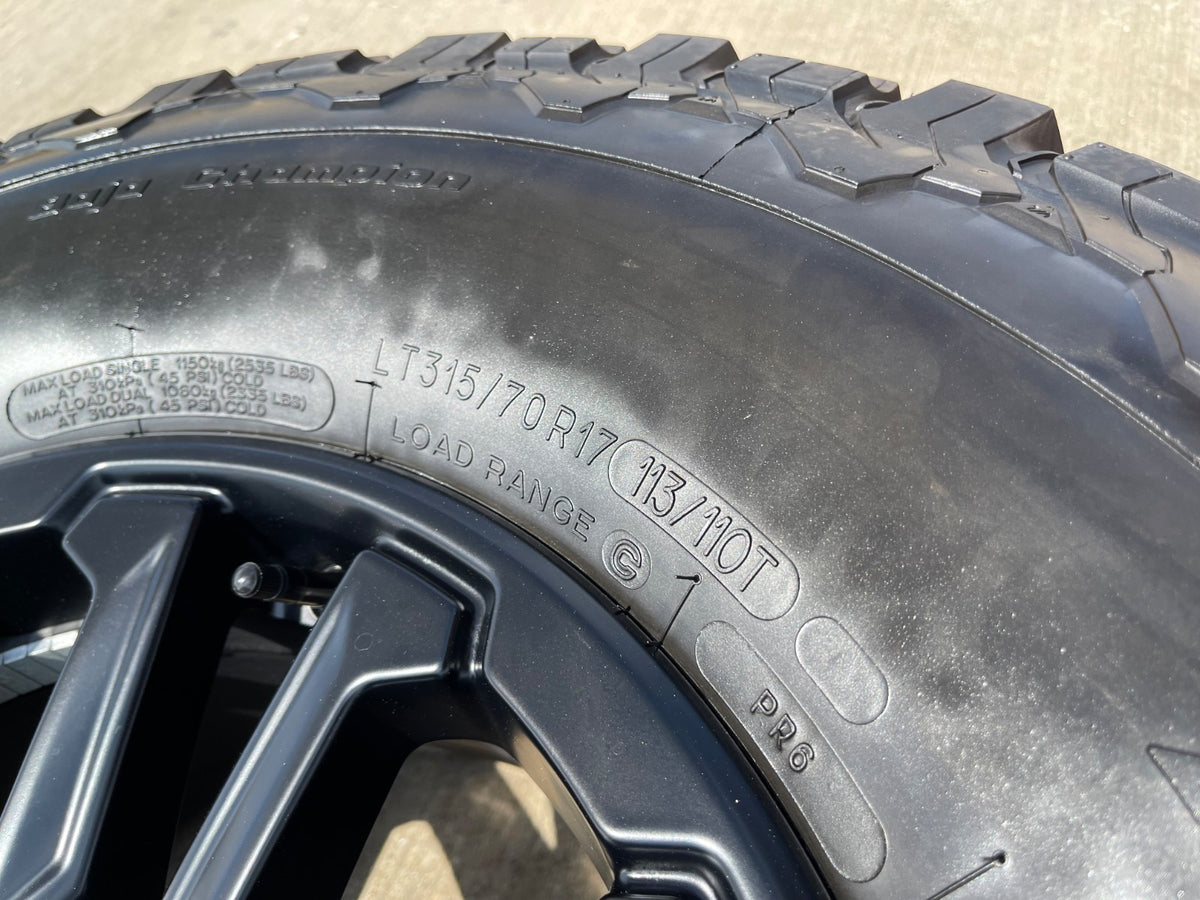 17" Ford F-150 Raptor OEM 10611 rims wheels Bronco SET 2026 2027 BFG 35" SET NEW