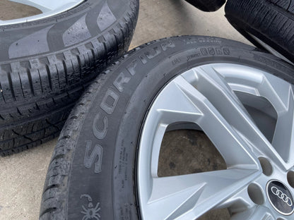 20" Audi Q7 OEM wheels rims Q8 RS S VW Atlas 12053 tires 2021 2022 2023 2024