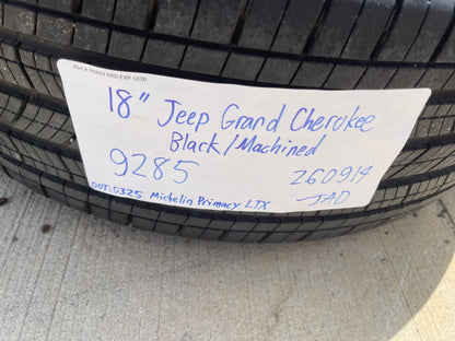 18" Jeep Grand Cherokee L OEM wheels rims 9285 95198 Durango 2025 2026 MICHELIN
