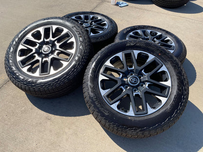 20" Toyota Tundra TRD wheels rims OEM 75276 95295 TSS Sequoia SET FALKEN A/T NEW