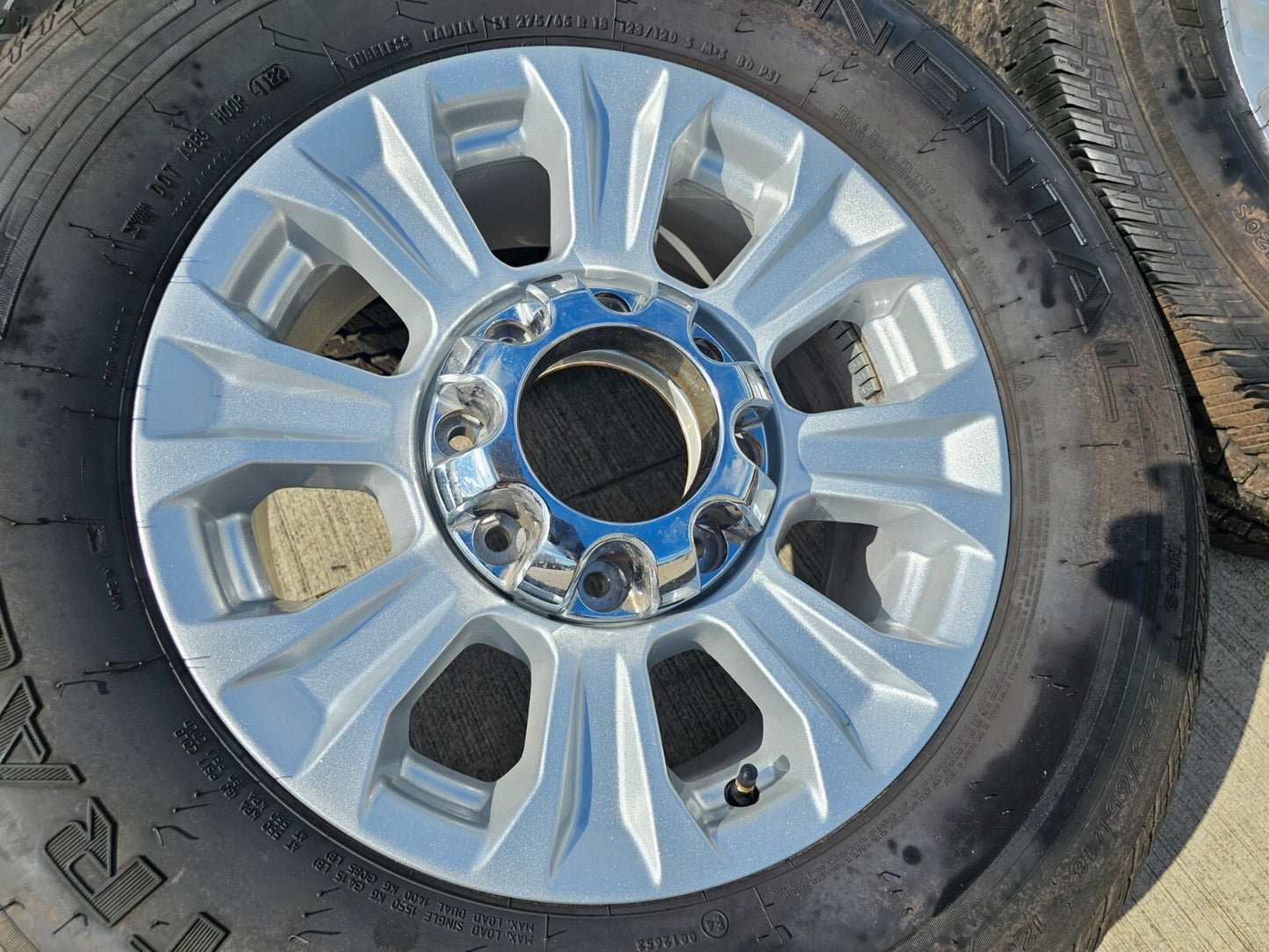 18" Ford F-250 F-350 OEM Lariat 10097 rims wheels 2021 2022 2023 2024 2025