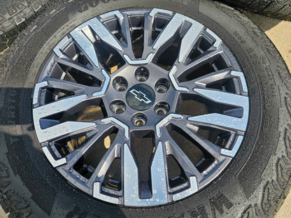 20" Chevy Silverado Z71 GMC Sierra Canyon OEM wheels rims 2025 2026 2027 SET