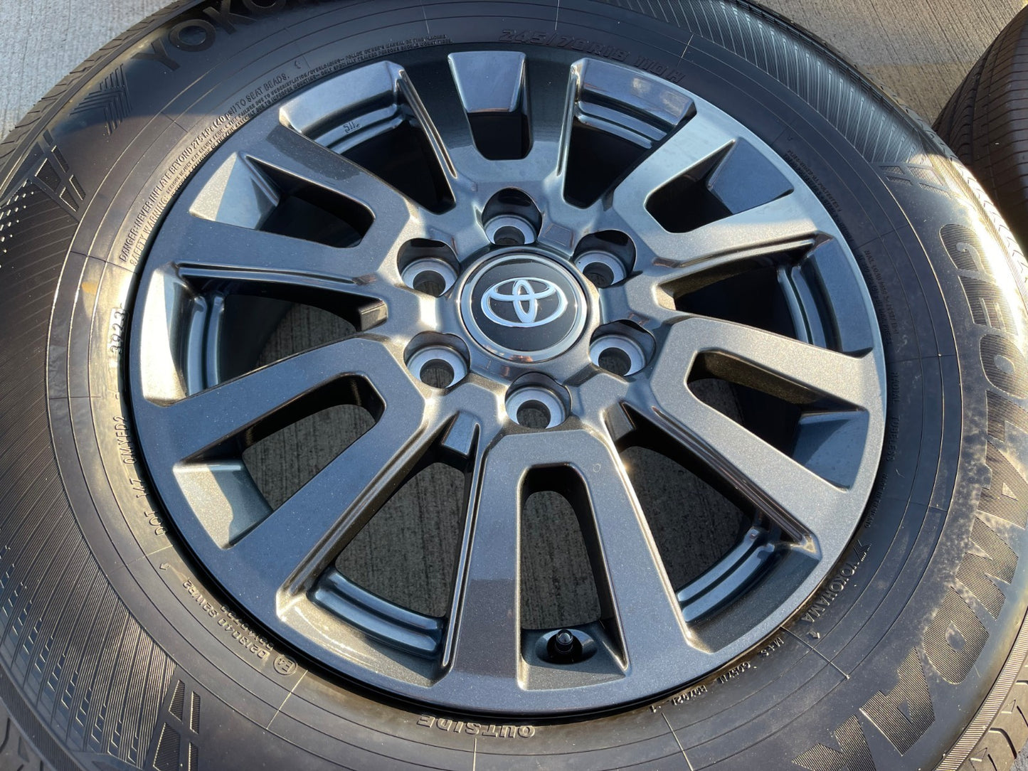 18" Land Cruiser Tundra Sequoia 4Runner GX550 OEM 95953 wheels rims 2026 NEW