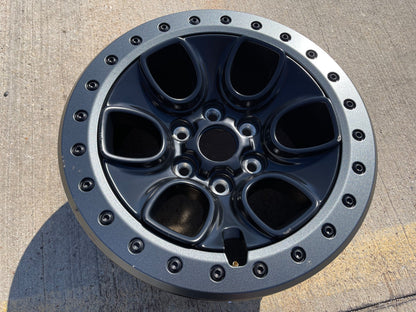 (1) 17" Ford F-150 Raptor OEM BEADLOCK rim wheel 10459 95210 DISCOUTNED