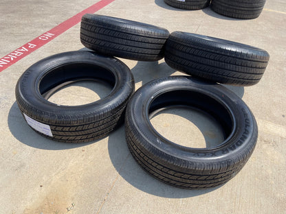 (4) 265/55/20 Yokohama Geolander X-CV tires 113V XL 265/55R20 TAKE OFFS SET NEW