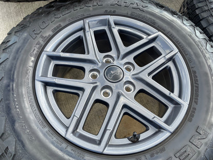 17" Jeep Wrangler Rubicon OEM wheels rims 9324 Gladiator SET