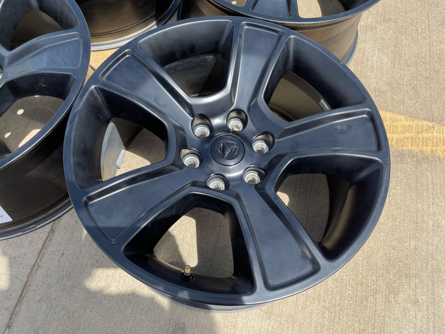 20" Dodge Ram 1500 OEM LIMITED Black 2676 2723 wheels rims 2023 2024 2025 SET