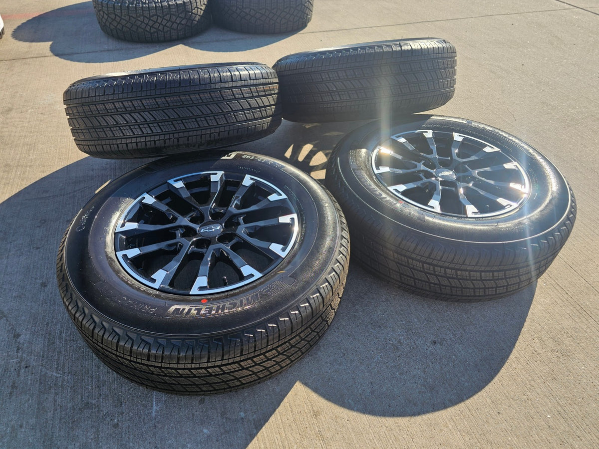18" Chevy Traverse Blazer Z71 GMC Acadia OEM 14154 wheels rims MICHELIN NEW