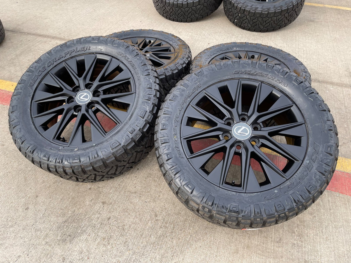 20" Toyota Land Cruiser Tundra OEM wheels rims 10545 GX550 LX600 SET NITRO NEW