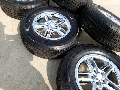 (5) 18" Land Rover DEFENDER Range OEM 72165 wheels rims NEW