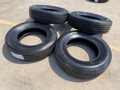 (4) 245/75/18 Yokohama Geolander X-CV tires 245/75R18 112T TAKE OFFS SET NEW