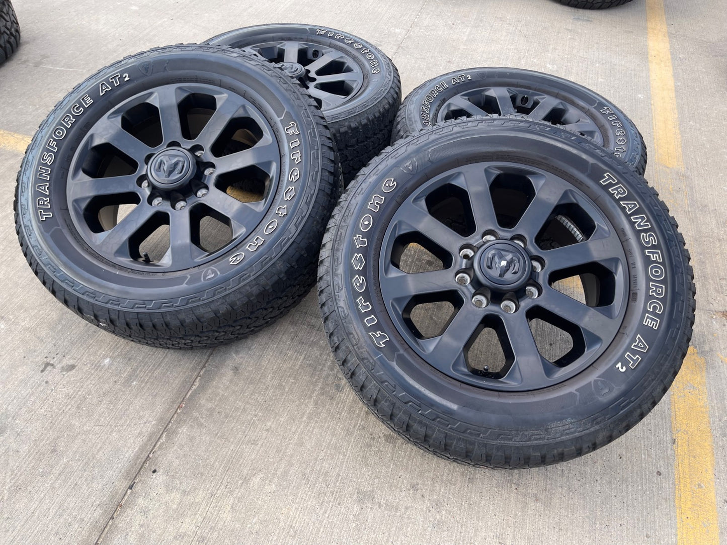 20" Dodge Ram 2500 3500 LARAMIE OEM 2700 SET wheels rims 2024 2025 2026 2027