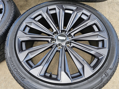 24" Cadillac Escalade V PLATINUM OEM wheels rims tires 2024 2025 2026 2027 NEW