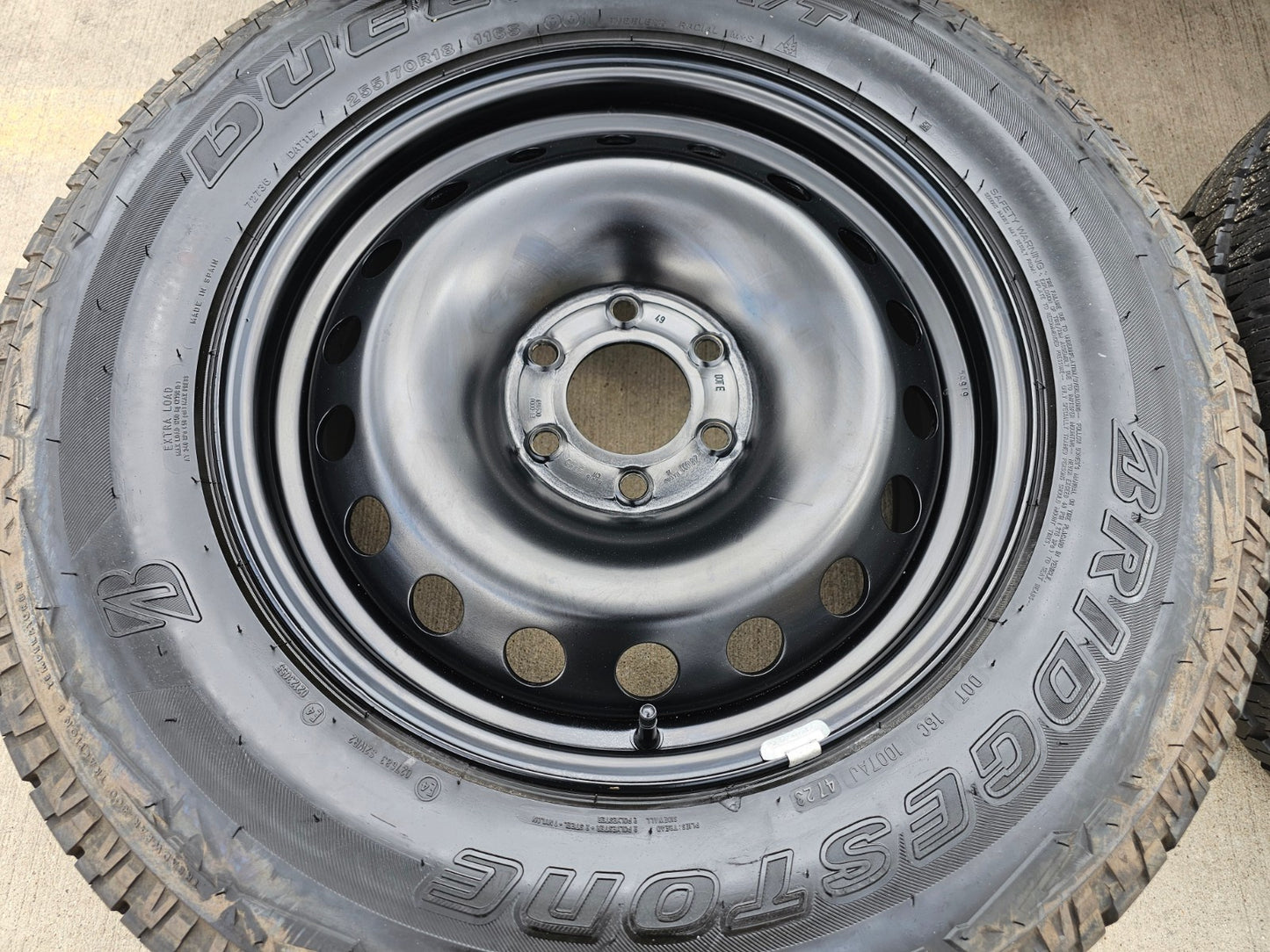(4) 18" INEOS Grenadier OEM wheels rims tires STEEL 2023 2024 2025 2026 2027 NEW