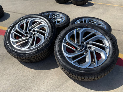 22" Lincoln Navigator OEM 94225 rims wheels BLACK LABEL SET 2026 MICHELIN NEW
