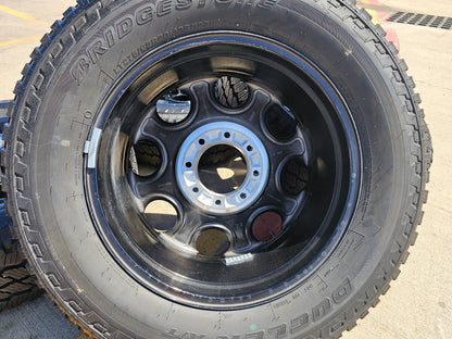 20" Ford F-250 F-350 OEM black TREMOR wheels rims 10484 A/T2 tires 2023 2024 NEW