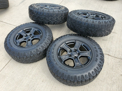 17" Jeep Gladiator Wrangler Rubicon OEM wheels rims 9216 2019 2020 2021 DURATRAC
