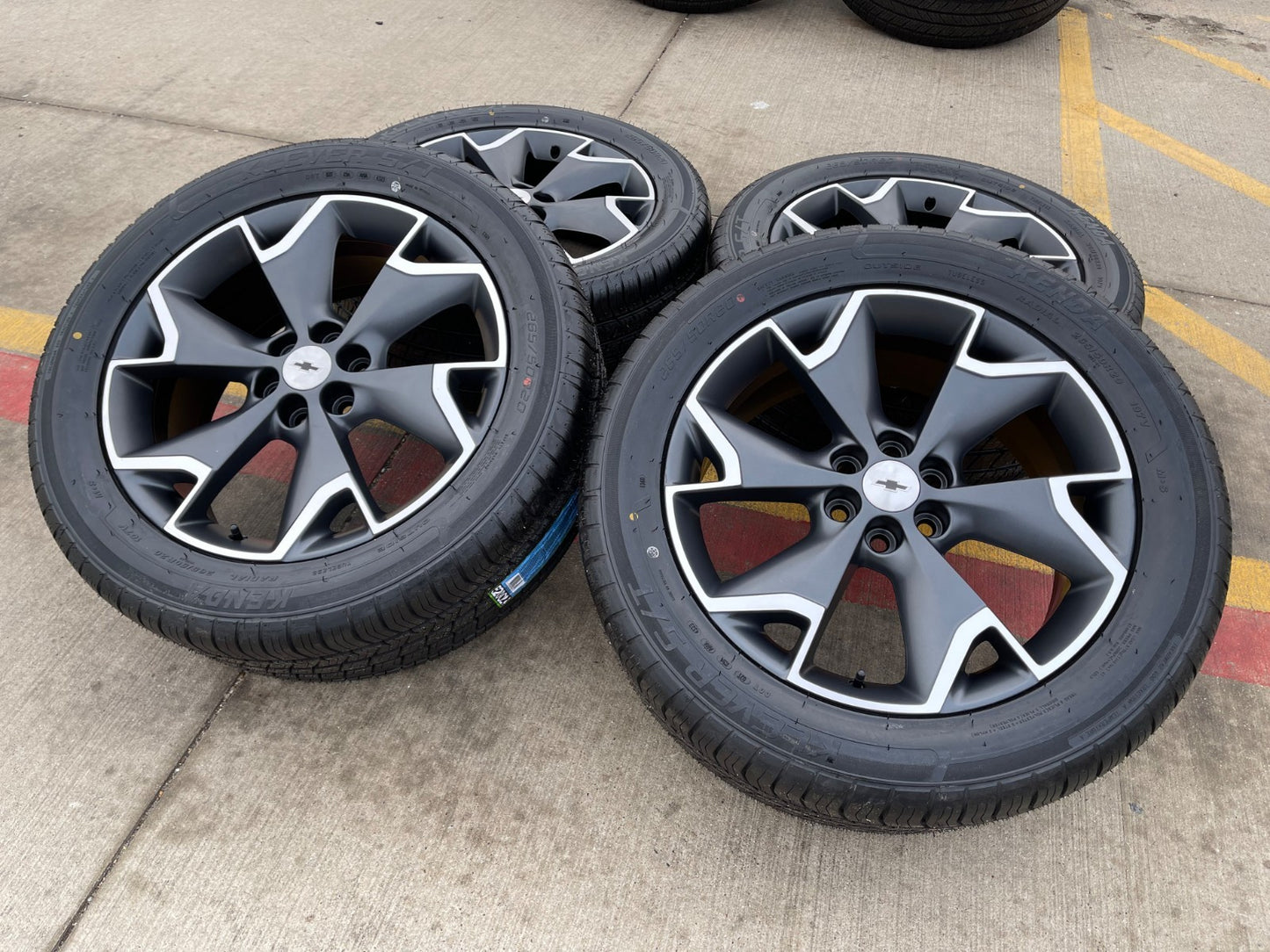20" Chevy Blazer GMC Acadia Cadillac XT6 XT5 SRX OEM 5937 wheels rims tires NEW