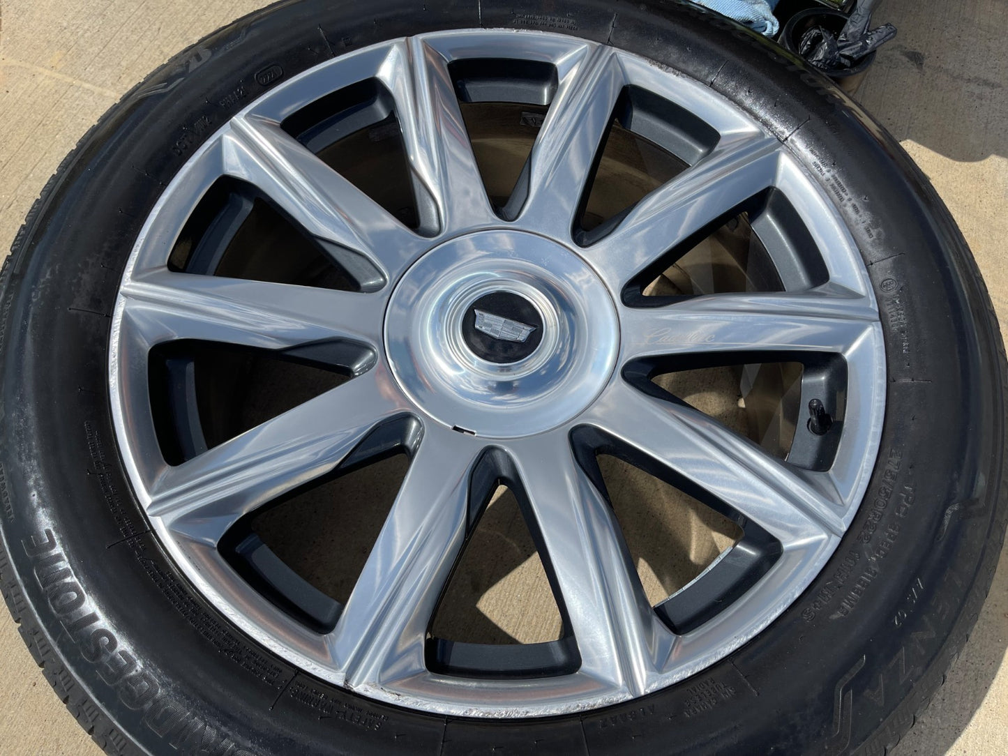 22" Cadillac Escalade Platinum OEM 4874 95078 wheel rim 2022 2023 2024 2025 2026