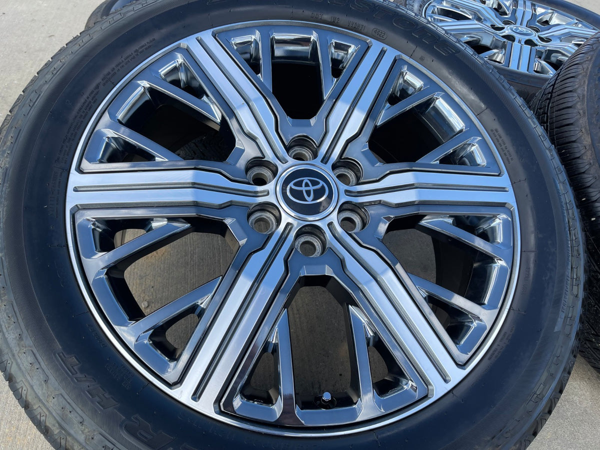 22" Toyota Tundra Sequoia OEM wheels rims 75282 Land Cruiser GX550 SET