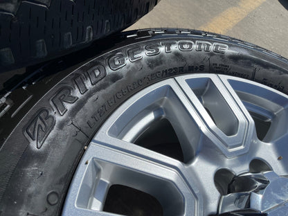 20" GMC Sierra AT4 2500 3500 OEM wheels rims 5950 Silverado SET BRIDGESTONE