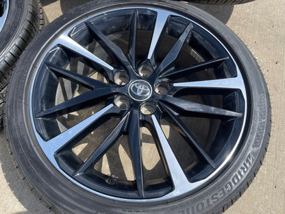 19" Toyota Camry OEM wheels rims 75222 Avalon Lexus SET BRIDGESTONE