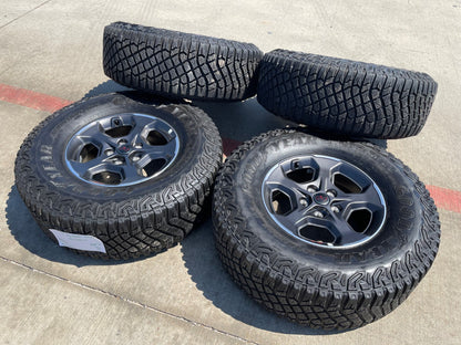 17" Jeep Wrangler Gladiator RUBICON OEM RIM# 9236 wheels rims SET FITS 2007-2027