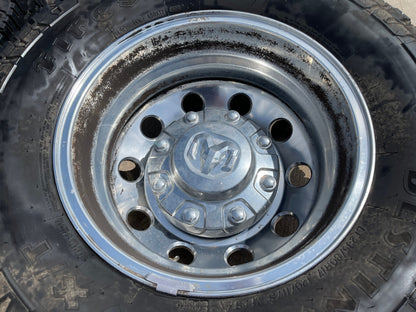 17" Dodge Ram 3500 Dually Laramie 8x200 wheels rims 2701 2702 OEM FIRESTONE