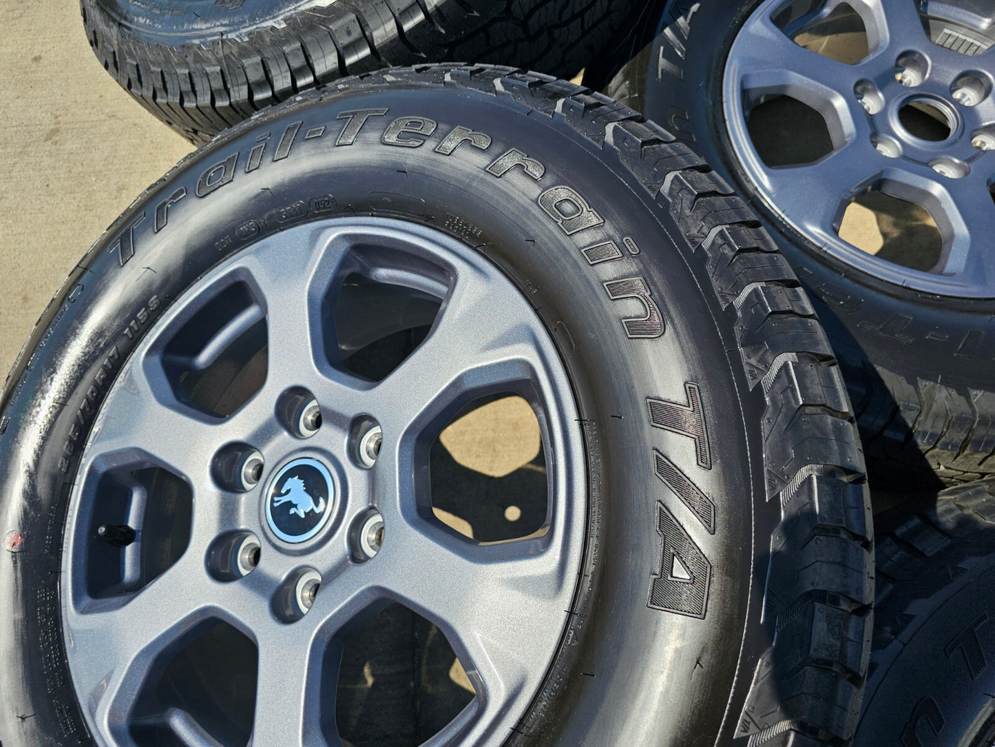 17" Ford Bronco Big Bend wheels rims 10384 OEM Ranger 2024 2025 2026 NEW BFG