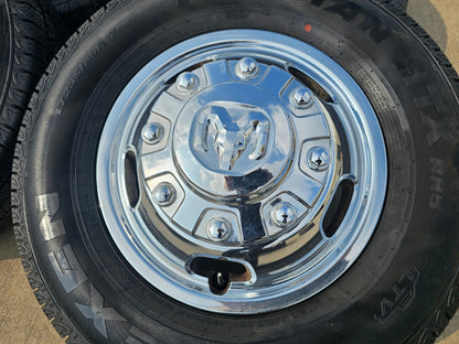 17" Dodge Ram 3500 Dually Laramie 8x200 wheels rims 2703 2704 OEM 2024 2025 NEW