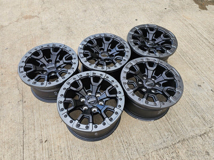(4) 17" Ford F-150 Raptor Bronco R OEM BEADLOCK rims wheels 2023 2024 2025 NEW