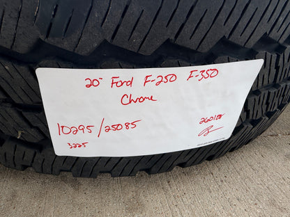 20" Ford F-250 F-350 OEM 10295 25085 10552 chrome Lariat KING RANCH wheels rims