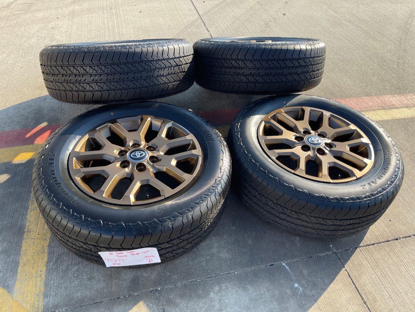 20" Toyota Tundra TSS TRD OEM wheels rims BRONZE 95359 Sequoia 75277 NEW